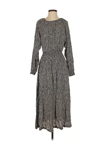 Pre-owned H&m Casual Dress In Gray