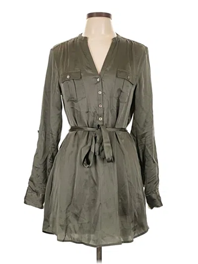 Pre-owned H&m Casual Dress In Gray