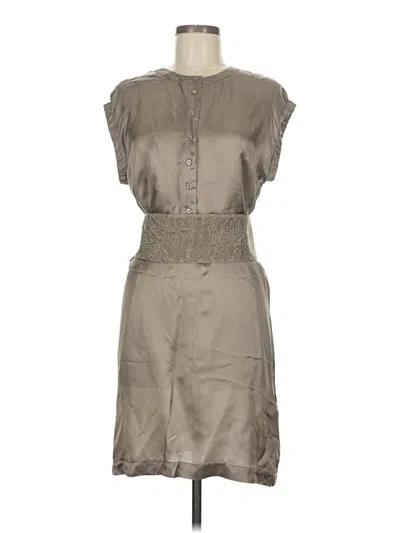 Pre-owned H&m Casual Dress In Gray