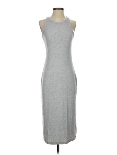 Pre-owned H&m Casual Dress In Gray