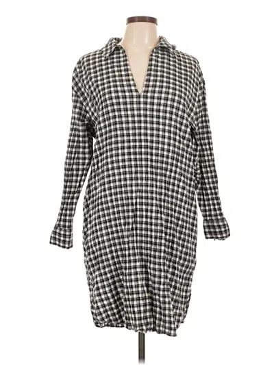 Pre-owned H&m Casual Dress In Gray