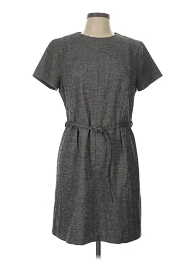 Pre-owned H&m Casual Dress In Gray