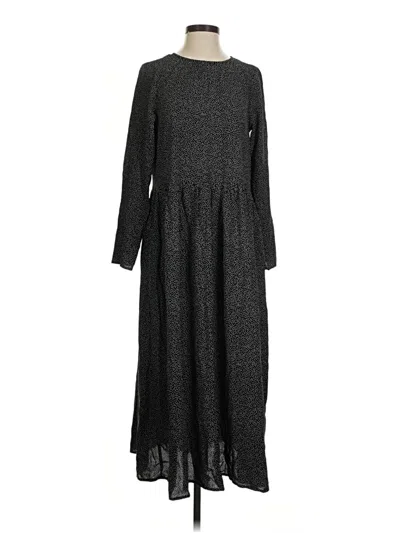 Pre-owned H&m Casual Dress In Gray
