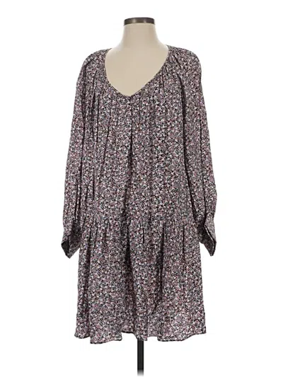 Pre-owned H&m Casual Dress In Gray