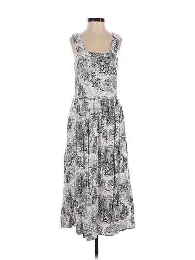 Pre-owned H&m Casual Dress In Gray