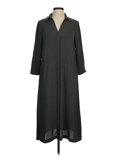 Pre-owned H&m Casual Dress In Gray