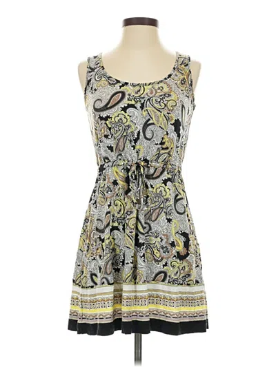 Pre-owned H&m Casual Dress In Gray