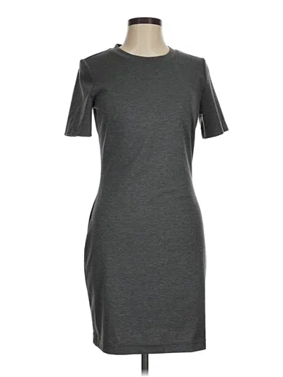 Pre-owned H&m Casual Dress In Gray