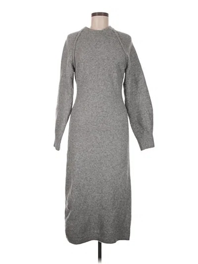 Pre-owned H&m Casual Dress In Gray