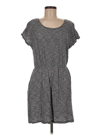 Pre-owned H&m Casual Dress In Gray