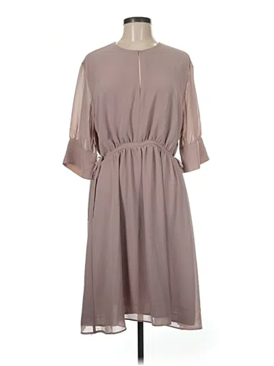 Pre-owned H&m Casual Dress In Gray