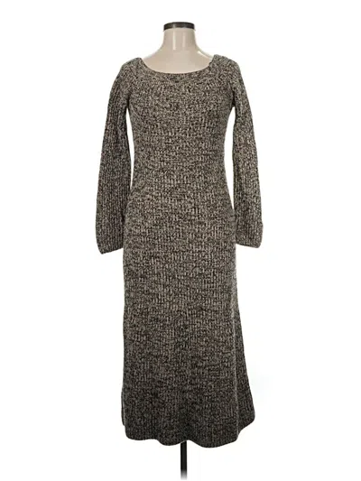 Pre-owned H&m Casual Dress In Gray