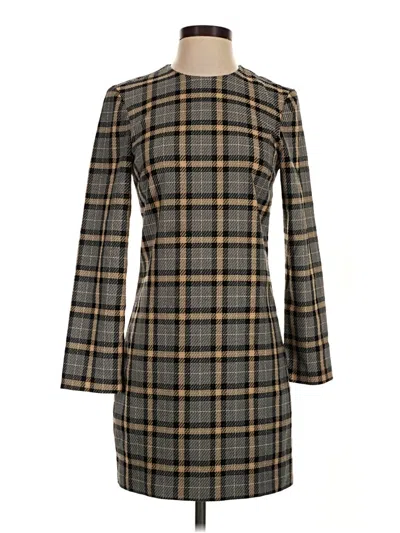 Pre-owned H&m Casual Dress In Gray