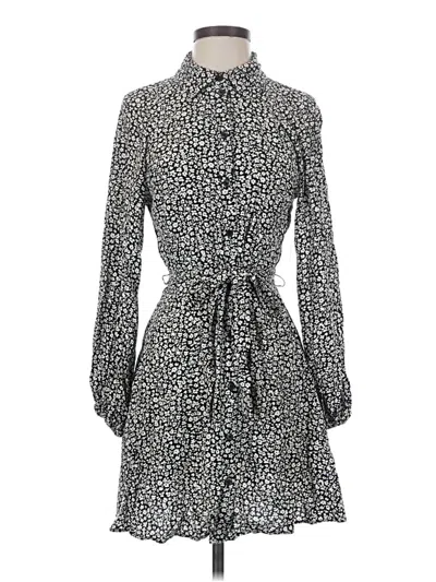 Pre-owned H&m Casual Dress In Gray