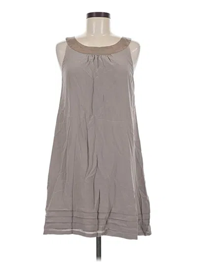 Pre-owned H&m Casual Dress In Gray