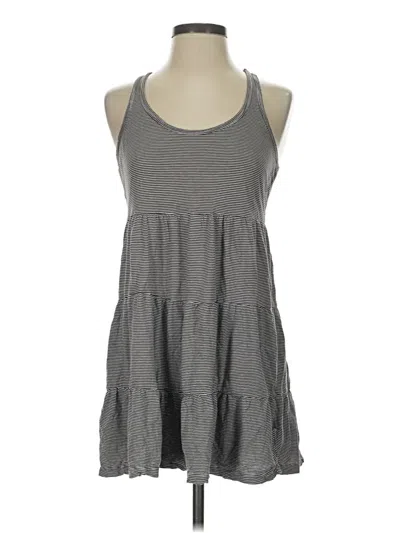 Pre-owned H&m Casual Dress In Gray