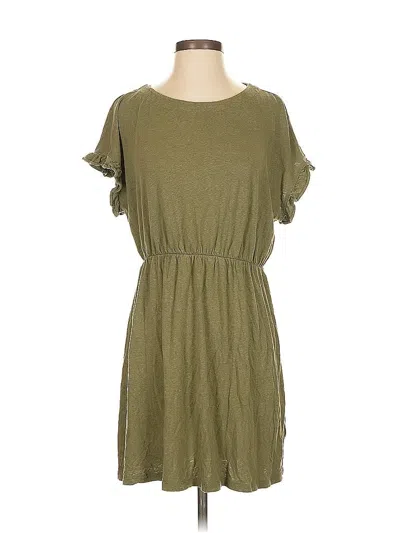 Pre-owned H&m Casual Dress In Green