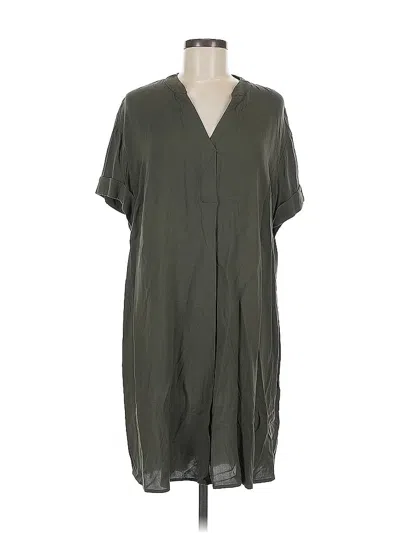 Pre-owned H&m Casual Dress In Green