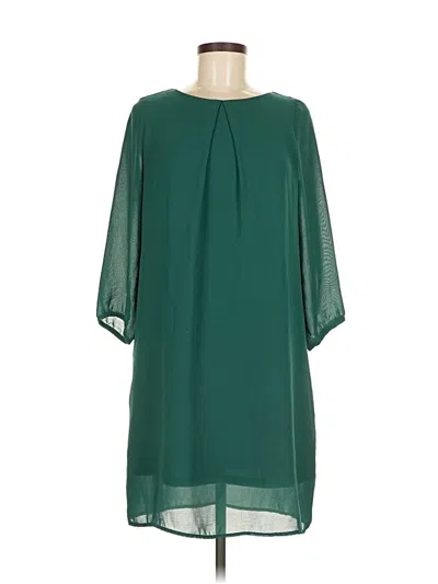 Pre-owned H&m Casual Dress In Green