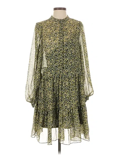 Pre-owned H&m Casual Dress In Green