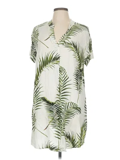 Pre-owned H&m Casual Dress In Green