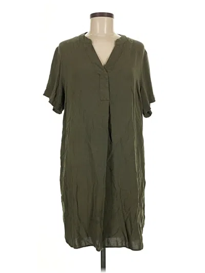 Pre-owned H&m Casual Dress In Green