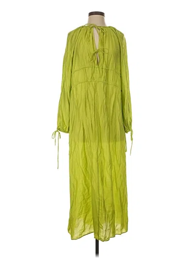 Pre-owned H&m Casual Dress In Green