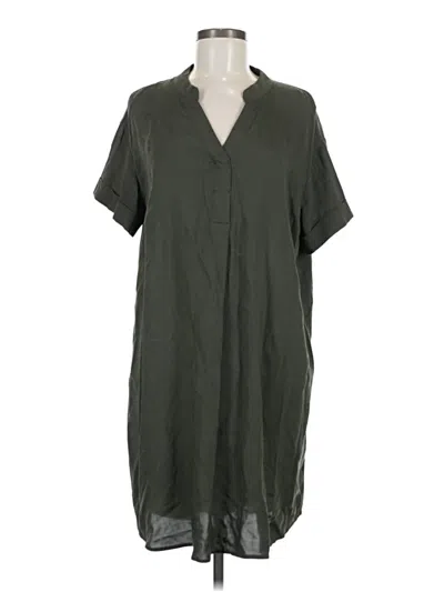 Pre-owned H&m Casual Dress In Green