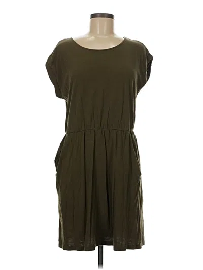 Pre-owned H&m Casual Dress In Green
