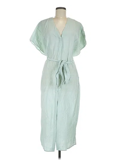 Pre-owned H&m Casual Dress In Green