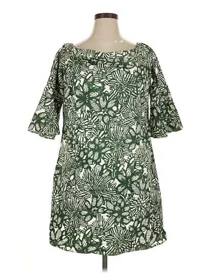 Pre-owned H&m Casual Dress In Green