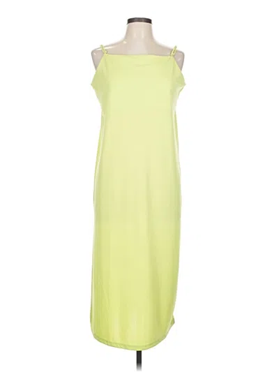 Pre-owned H&m Casual Dress In Green
