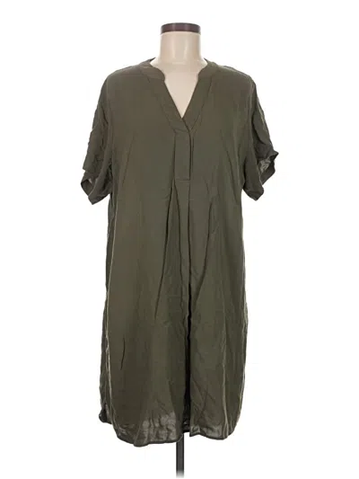Pre-owned H&m Casual Dress In Green