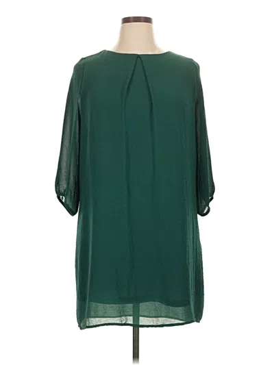 Pre-owned H&m Casual Dress In Green