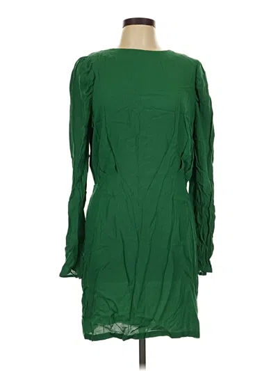 Pre-owned H&m Casual Dress In Green