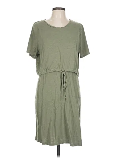 Pre-owned H&m Casual Dress In Green