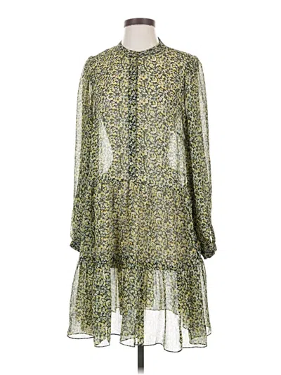 Pre-owned H&m Casual Dress In Green