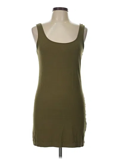 Pre-owned H&m Casual Dress In Green