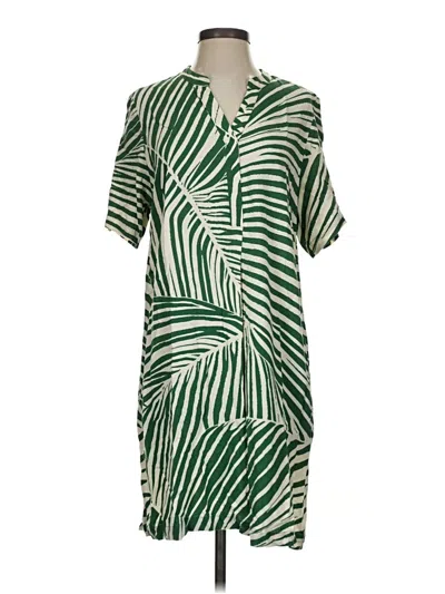 Pre-owned H&m Casual Dress In Green