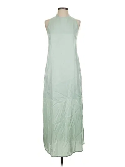 Pre-owned H&m Casual Dress In Green