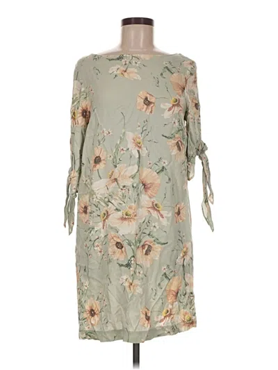 Pre-owned H&m Casual Dress In Green