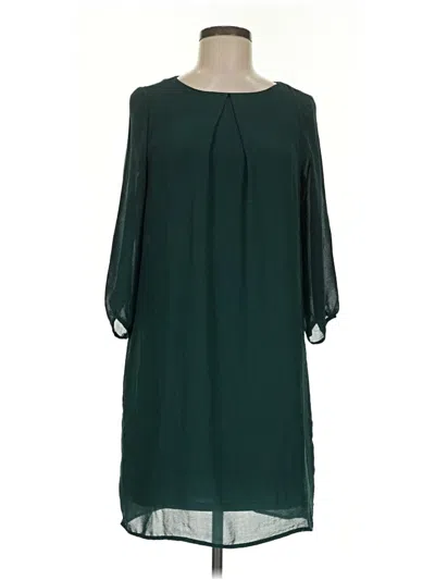 Pre-owned H&m Casual Dress In Green