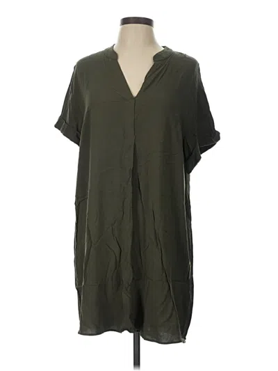 Pre-owned H&m Casual Dress In Green