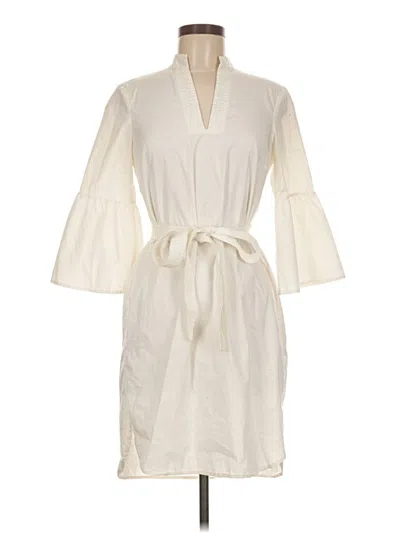 Pre-owned H&m Casual Dress In Ivory