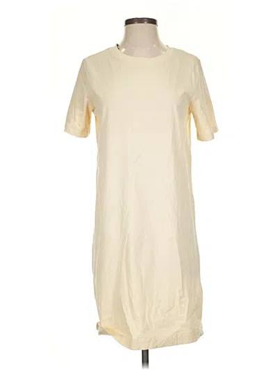 Pre-owned H&m Casual Dress In Ivory
