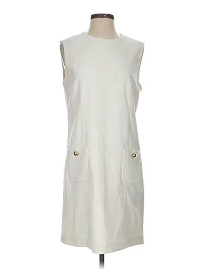 Pre-owned H&m Casual Dress In Ivory