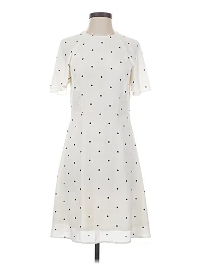 Pre-owned H&m Casual Dress In Ivory