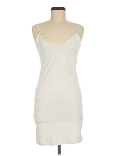 Pre-owned H&m Casual Dress In Ivory