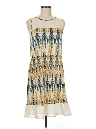 Pre-owned H&m Casual Dress In Ivory