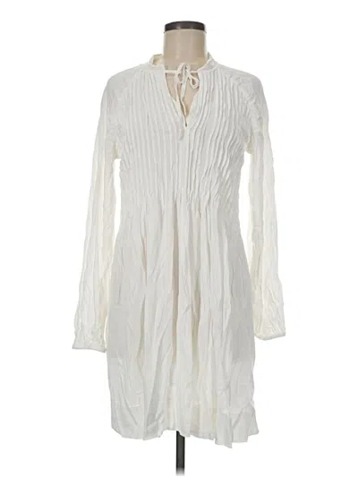 Pre-owned H&m Casual Dress In Ivory